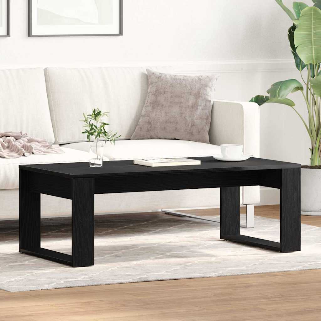 Salontafel 102X50X35 Cm Bewerkt Hout Kleurig