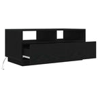 Salontafel Met Led-Verlichting 90X49X40 Cm