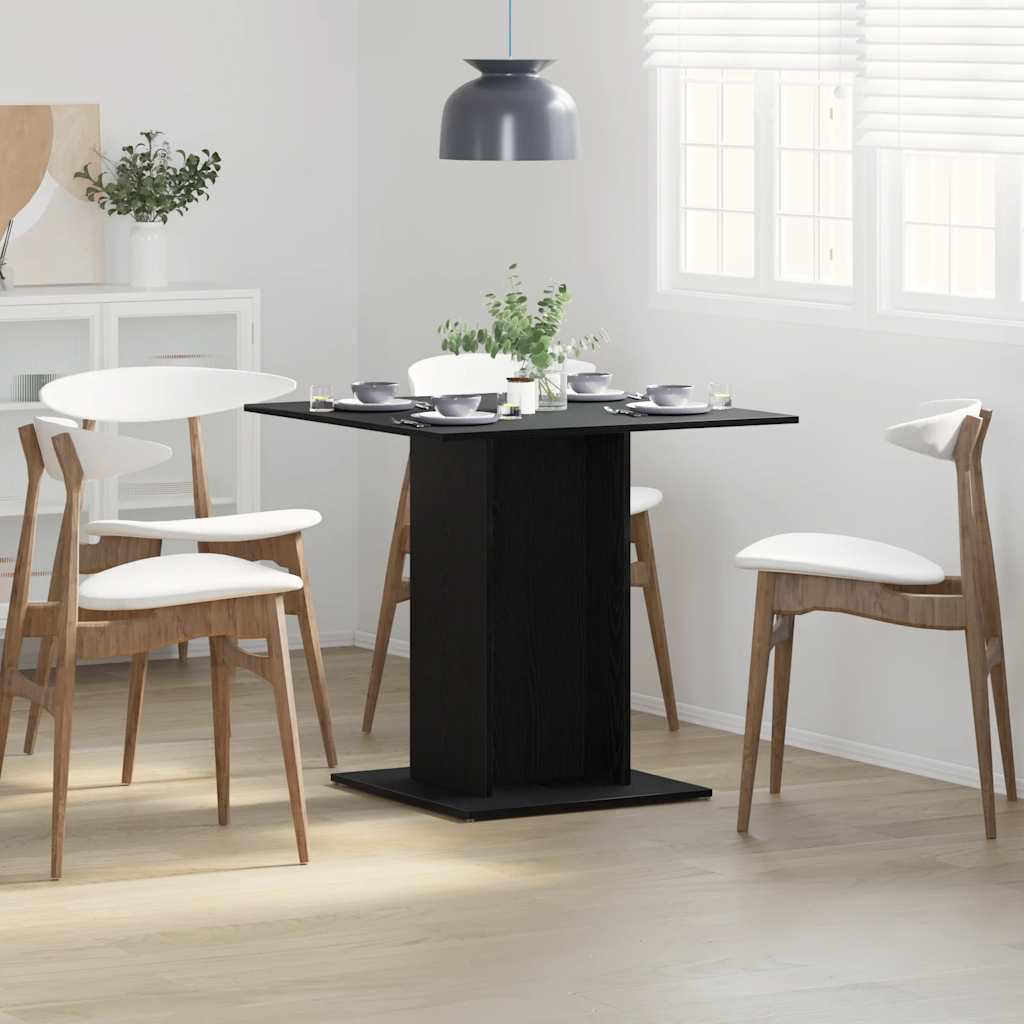 Eettafel 80X80X75 Cm Bewerkt Hout