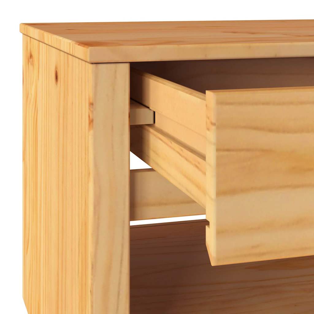 Salontafel Drammen Eiken 99 X 55 X 45 Cm Massief Grenenhout