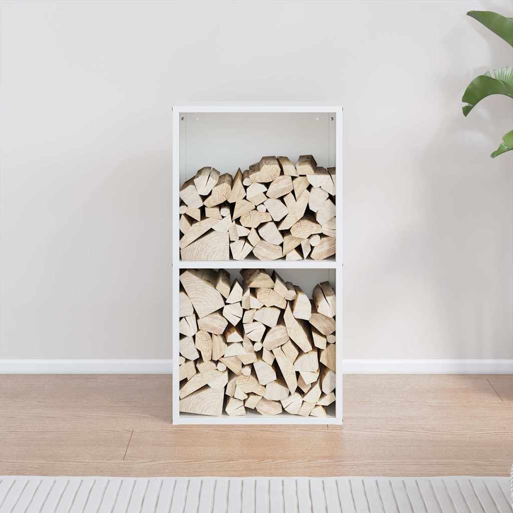 Brandhoutrek 40X30X75 Cm Koudgewalst Staal Kleurig
