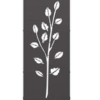 Brandhoutrek 40X30X80 Cm Koudgewalst Staal Zwart