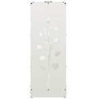 Brandhoutrek 40X30X80 Cm Koudgewalst Staal Wit