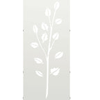 Brandhoutrek 40X30X80 Cm Koudgewalst Staal Wit