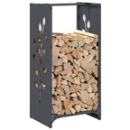 Brandhoutrek 40X30X80 Cm Koudgewalst Staal Antraciet