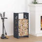 Brandhoutrek 40X30X80 Cm Koudgewalst Staal Antraciet