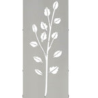 Brandhoutrek 40X30X80 Cm Roestvrij Staal