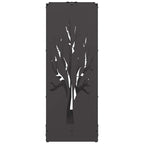 Brandhoutrek 40X30X80 Cm Koudgewalst Staal Zwart
