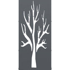 Brandhoutrek 40X30X80 Cm Koudgewalst Staal Antraciet