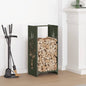 Brandhoutrek 40X30X80 Cm Koudgewalst Staal Olijfgroen