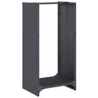 Brandhoutrek 40X30X80 Cm Koudgewalst Staal Antraciet