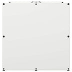 Brandhoutrek 40X40X40 Cm Koudgewalst Staal Wit