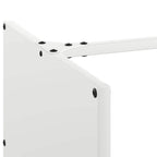 Brandhoutrek 40X40X40 Cm Koudgewalst Staal Wit