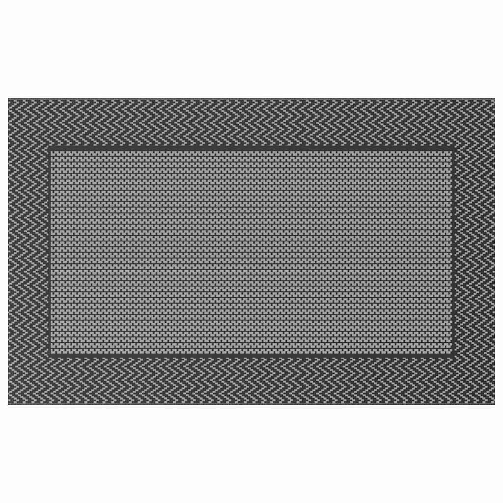Buitentapijt Arakil Zwart En Grijs 250 X 400 Cm Pp
