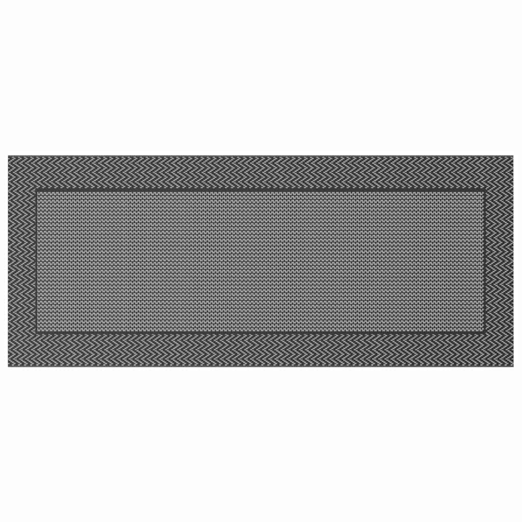 Buitentapijt Arakil Zwart En Grijs 250 X 600 Cm Pp