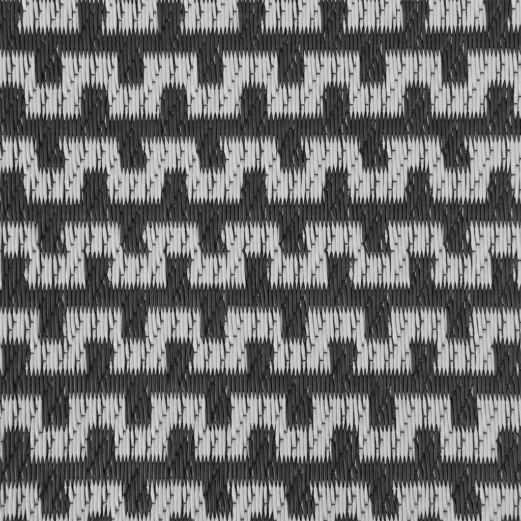 Buitentapijt Arakil Zwart En Grijs 300 X 600 Cm Pp