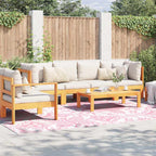 Buitentapijt Arakil Roze 300 X 400 Cm Pp Babyblauw