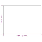 Buitentapijt Arakil Roze 300 X 400 Cm Pp Babyblauw