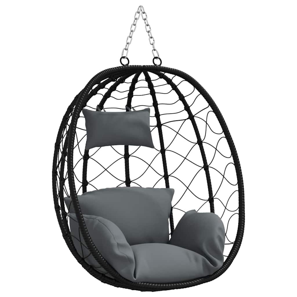 Hangende Ei-Stoel 91.5 X 60 X 110 Cm Poly Rattan