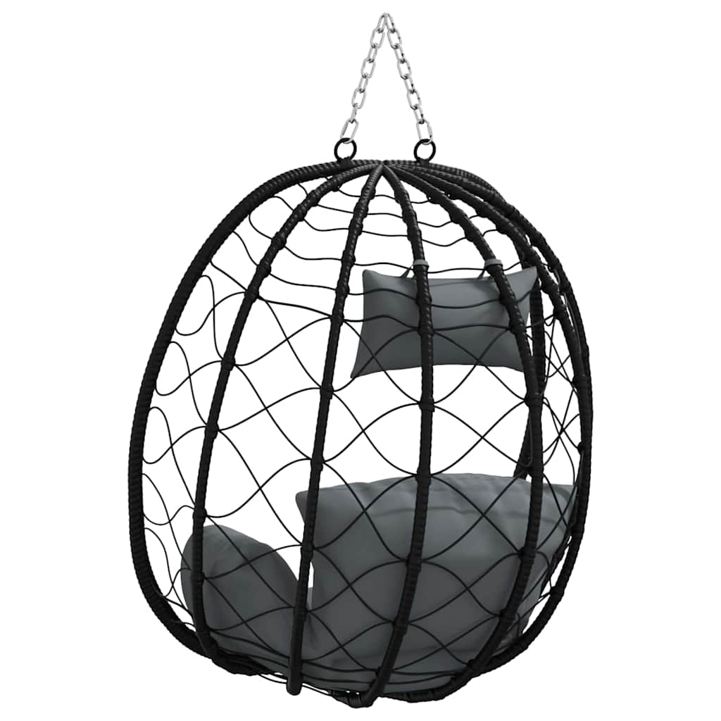 Hangende Ei-Stoel 91.5 X 60 X 110 Cm Poly Rattan