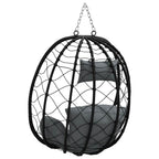Hangende Ei-Stoel 91.5 X 60 X 110 Cm Poly Rattan