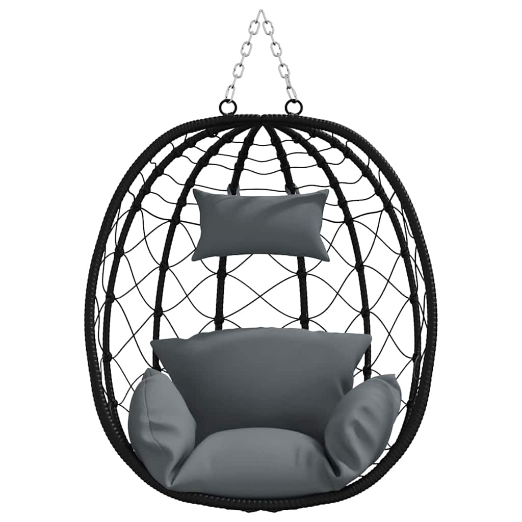 Hangende Ei-Stoel 91.5 X 60 X 110 Cm Poly Rattan