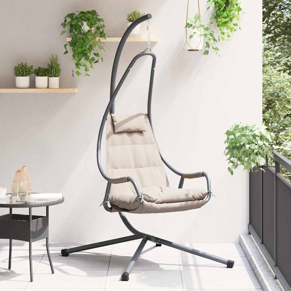 Hangende Ei-Stoel 94 X 107 X 196.5 Cm Staal