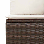 Tuin Sofa Set Met Kussen 6 Pcs Poly Riet