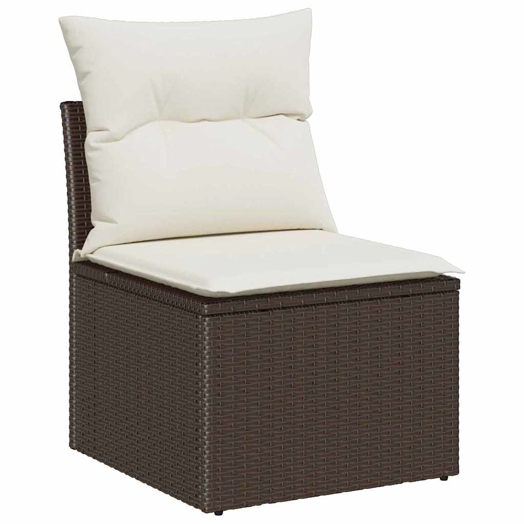 Tuin Sofa Set Met Kussen 6 Pcs Poly Riet