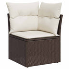Tuin Sofa Set Met Kussen 6 Pcs Poly Riet