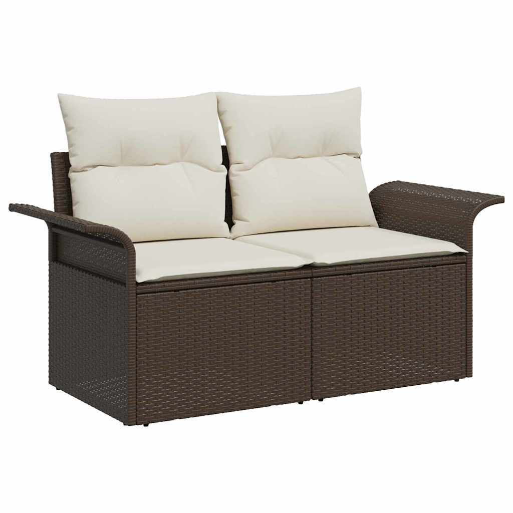 Tuin Sofa Set Met Kussen 6 Pcs Poly Riet