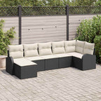Tuin Sofa Set Met Kussen 8 Pcs Poly Riet