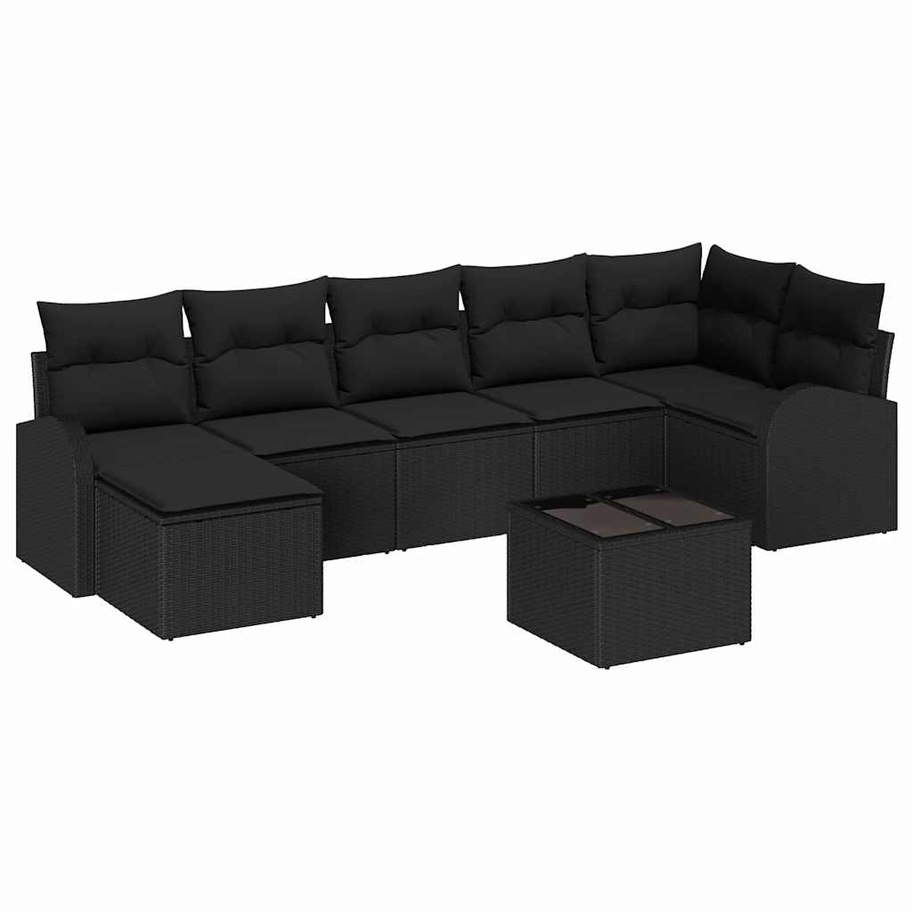 Tuin Sofa Set Met Kussen 8 Pcs Poly Riet