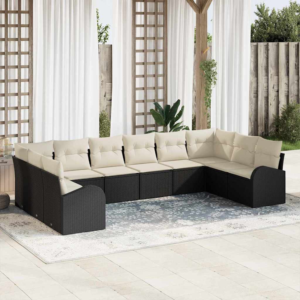 Tuin Sofa Set 11 Pcs Poly Riet