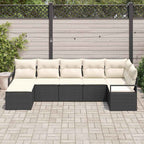 Tuin Sofa Set 8 Pcs Poly Riet