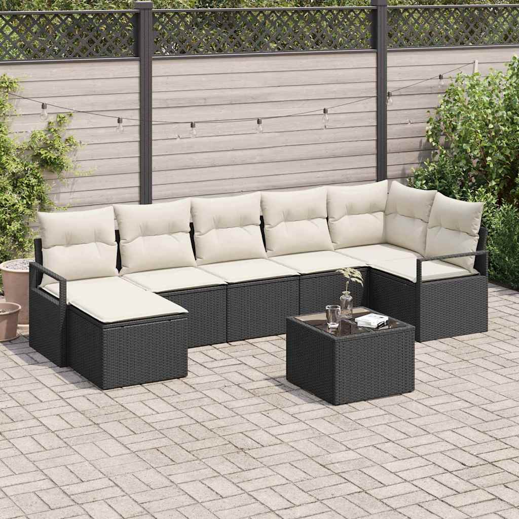 Tuin Sofa Set 8 Pcs Poly Riet