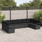 Tuin Sofa Set 10 Pcs Poly Riet