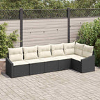 Tuin Sofa Set 7 Pcs Poly Riet