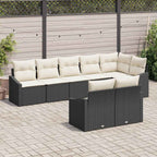 Tuin Sofa Set 9 Pcs Poly Riet