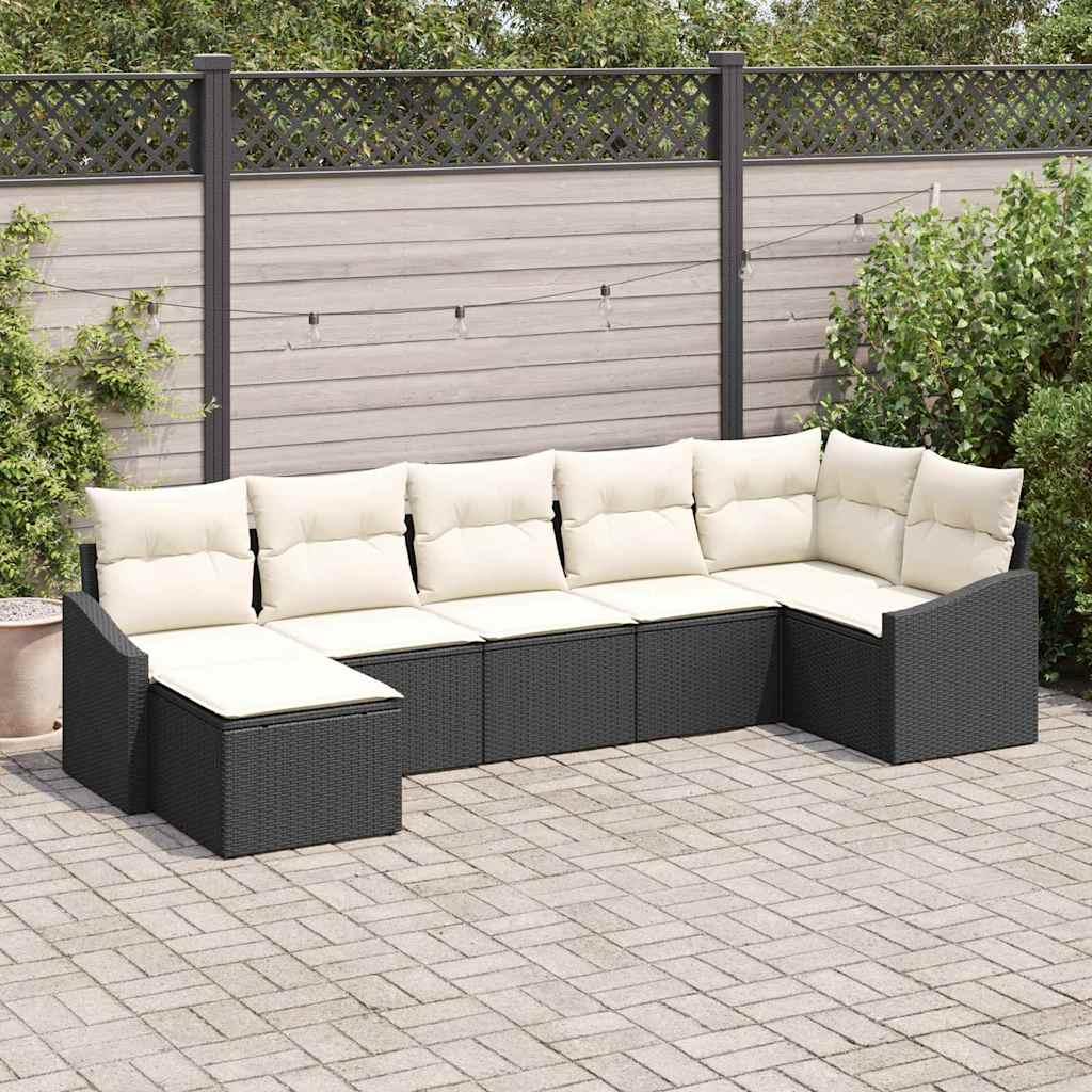 Tuin Sofa Set 8 Pcs Poly Riet