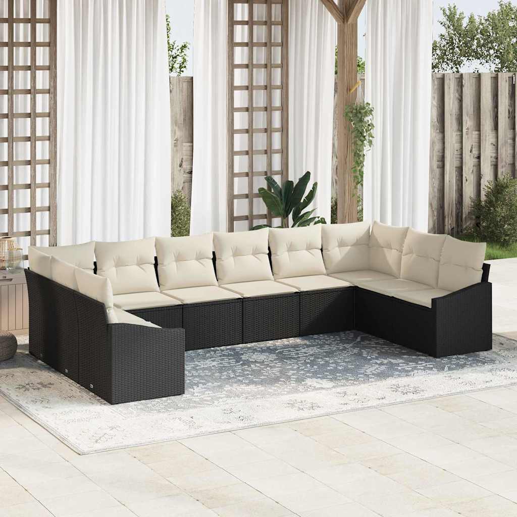 Tuin Sofa Set 11 Pcs Poly Riet