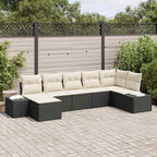 Tuin Sofa Set Met Kussen 8 Pcs Poly Riet