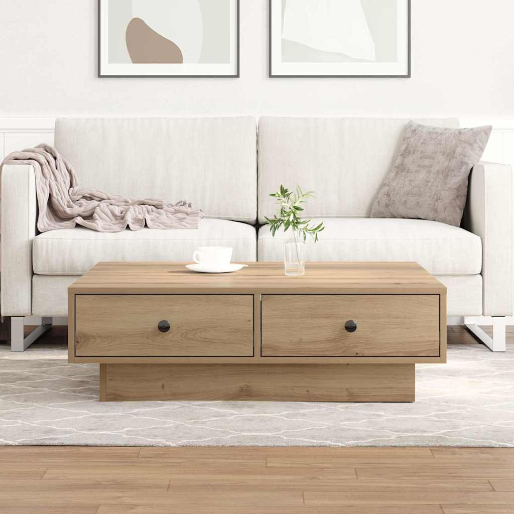 Salontafel Bewerkt Hout