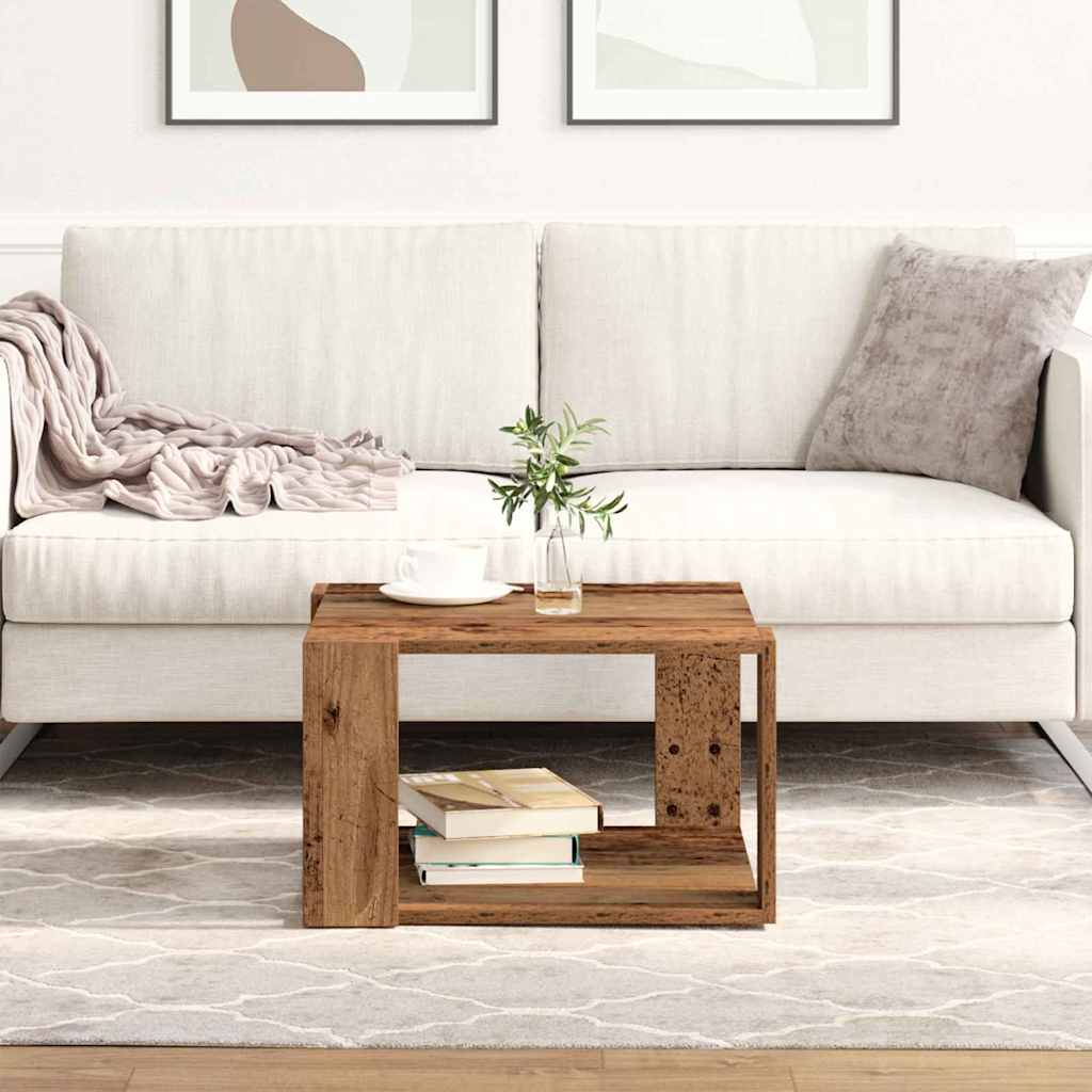 Salontafel Bewerkt Hout