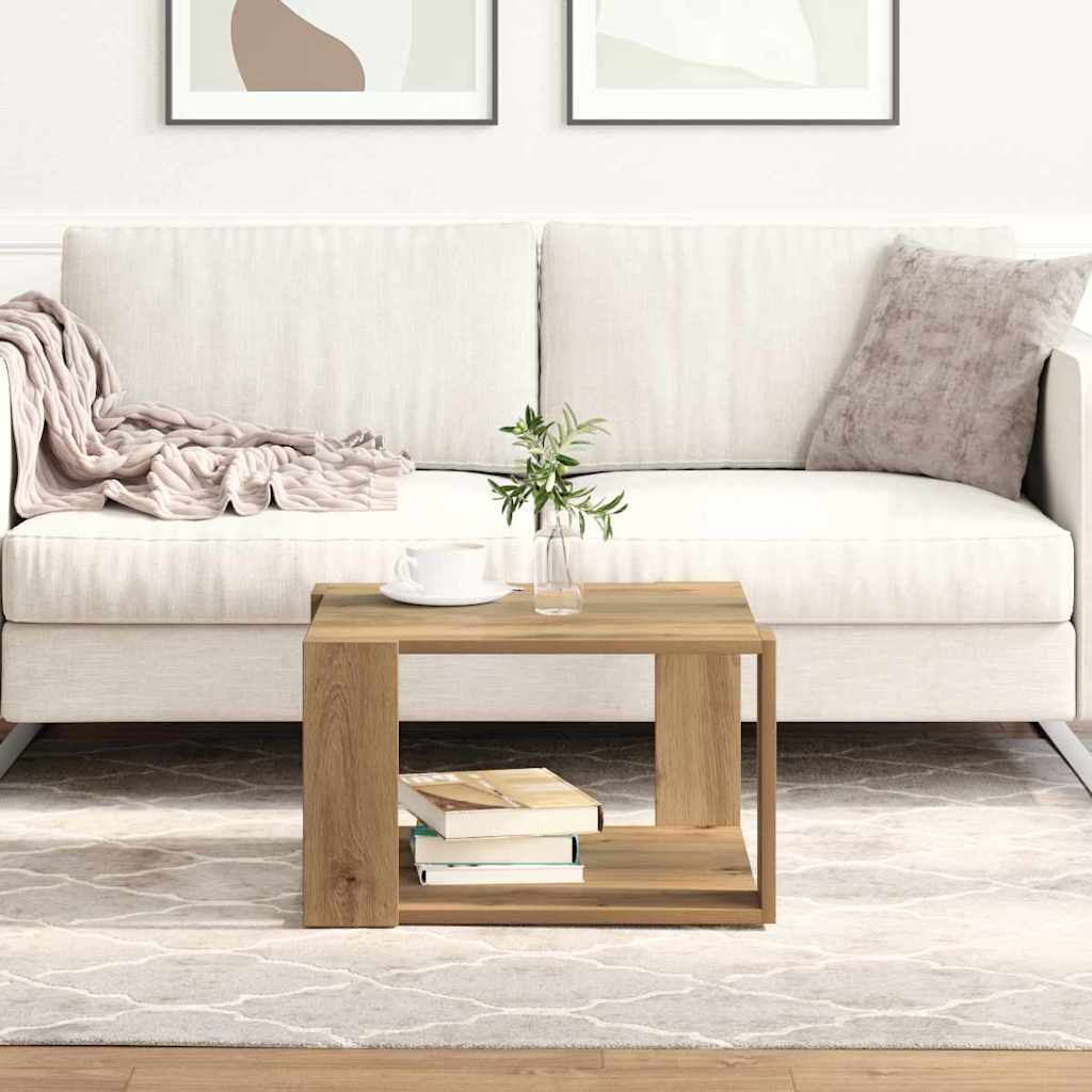 Salontafel Bewerkt Hout