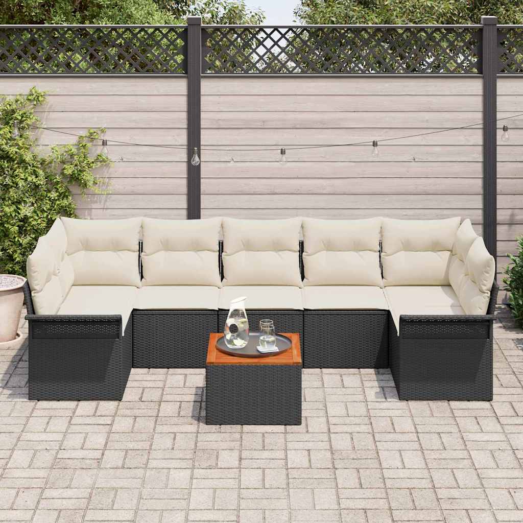 Tuin Sofa Set 8 Pcs Poly Riet