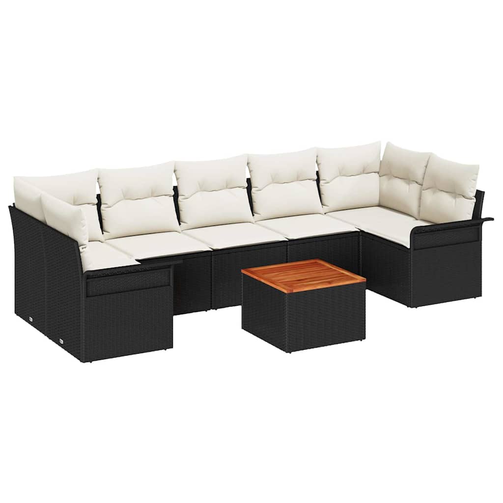 Tuin Sofa Set 8 Pcs Poly Riet