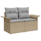 Tuin Sofa Set 9 Pcs Poly Riet