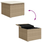 Tuin Sofa Set 9 Pcs Poly Riet