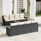 Tuin Sofa Set 9 Pcs Poly Riet
